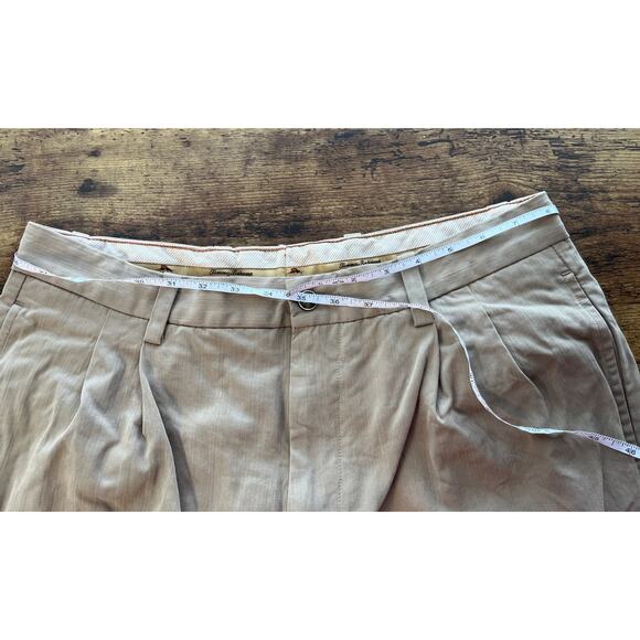 Tommy Bahama Men’s 34X 31 Cream Island Bamboo/Silk Blend Resort/Business Pants - Picture 3 of 10